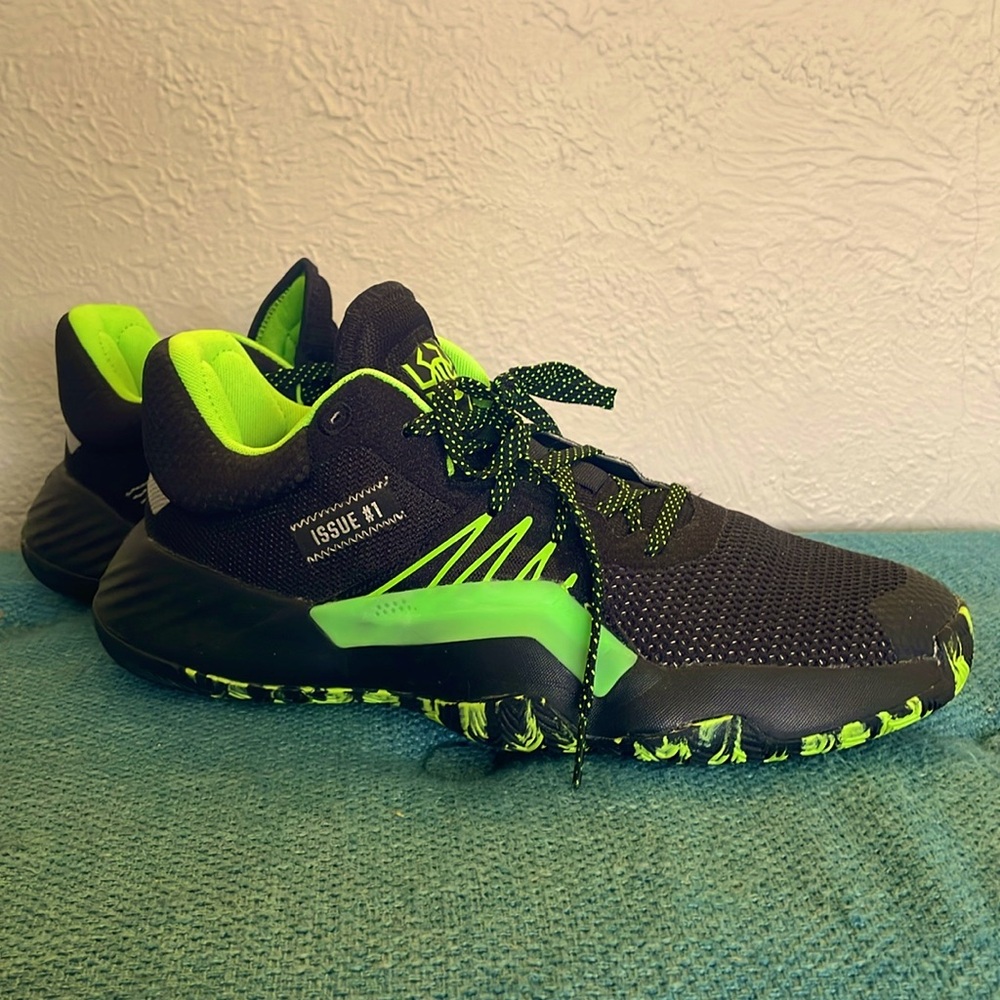 Adidas D.O.N. Issue #1 Stealth Spider Man Sneakers 9.5